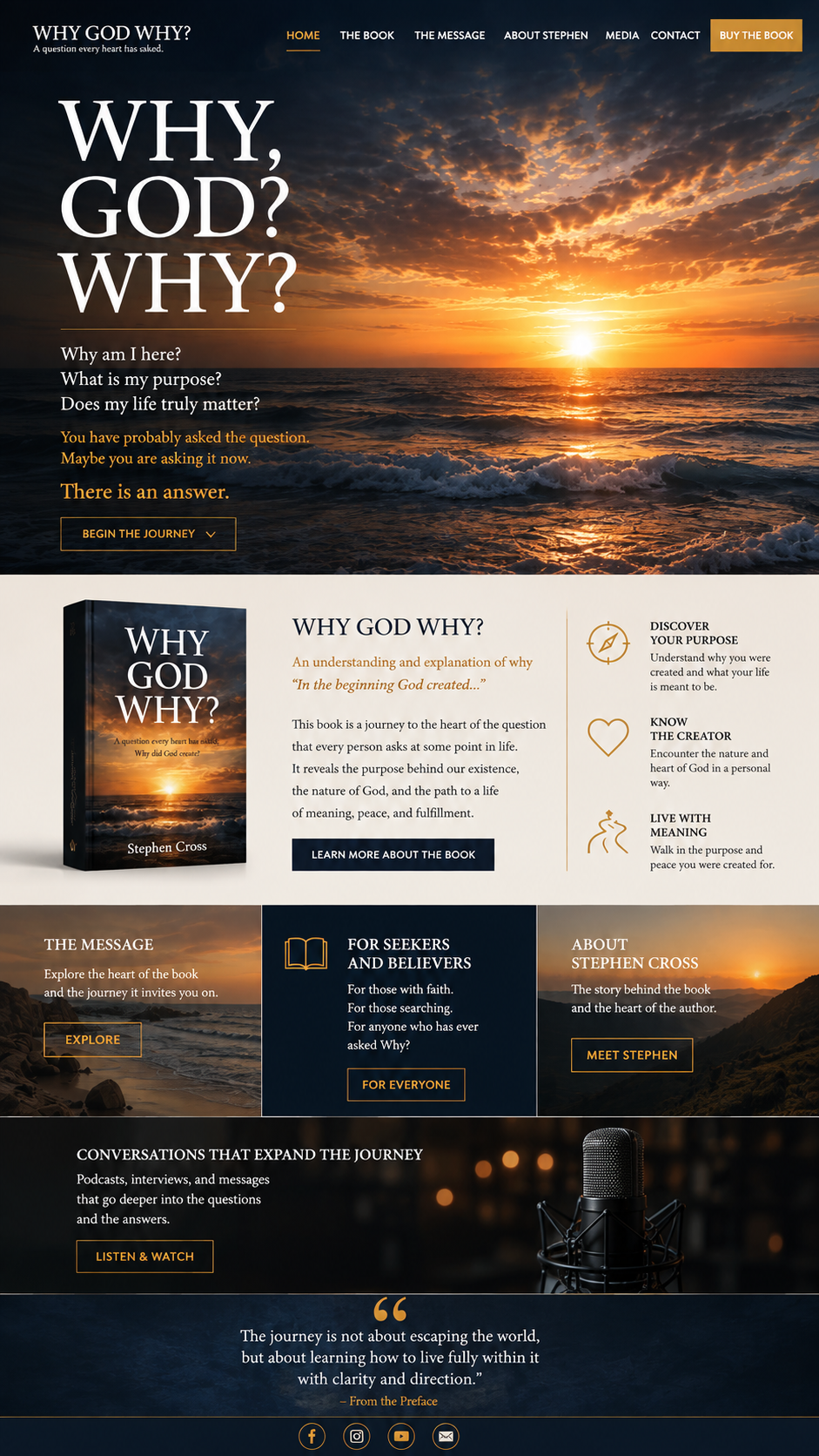 Why God Why? A Question Every Heart Has Asked