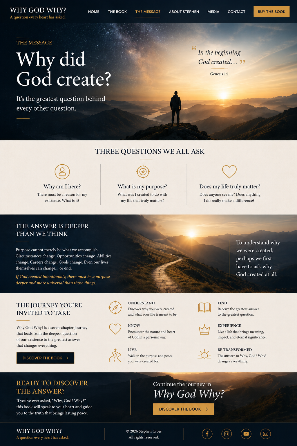 The Message of Why God Why?